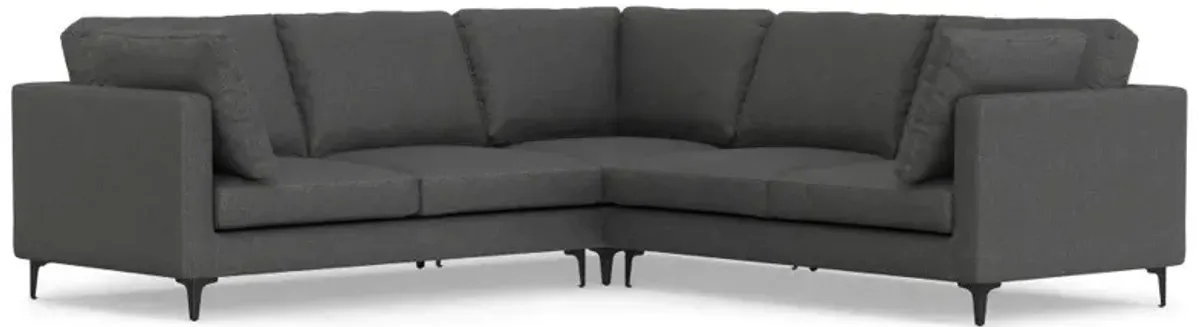 Ava - Mid Century Corner Sectional Sofa Handcrafted