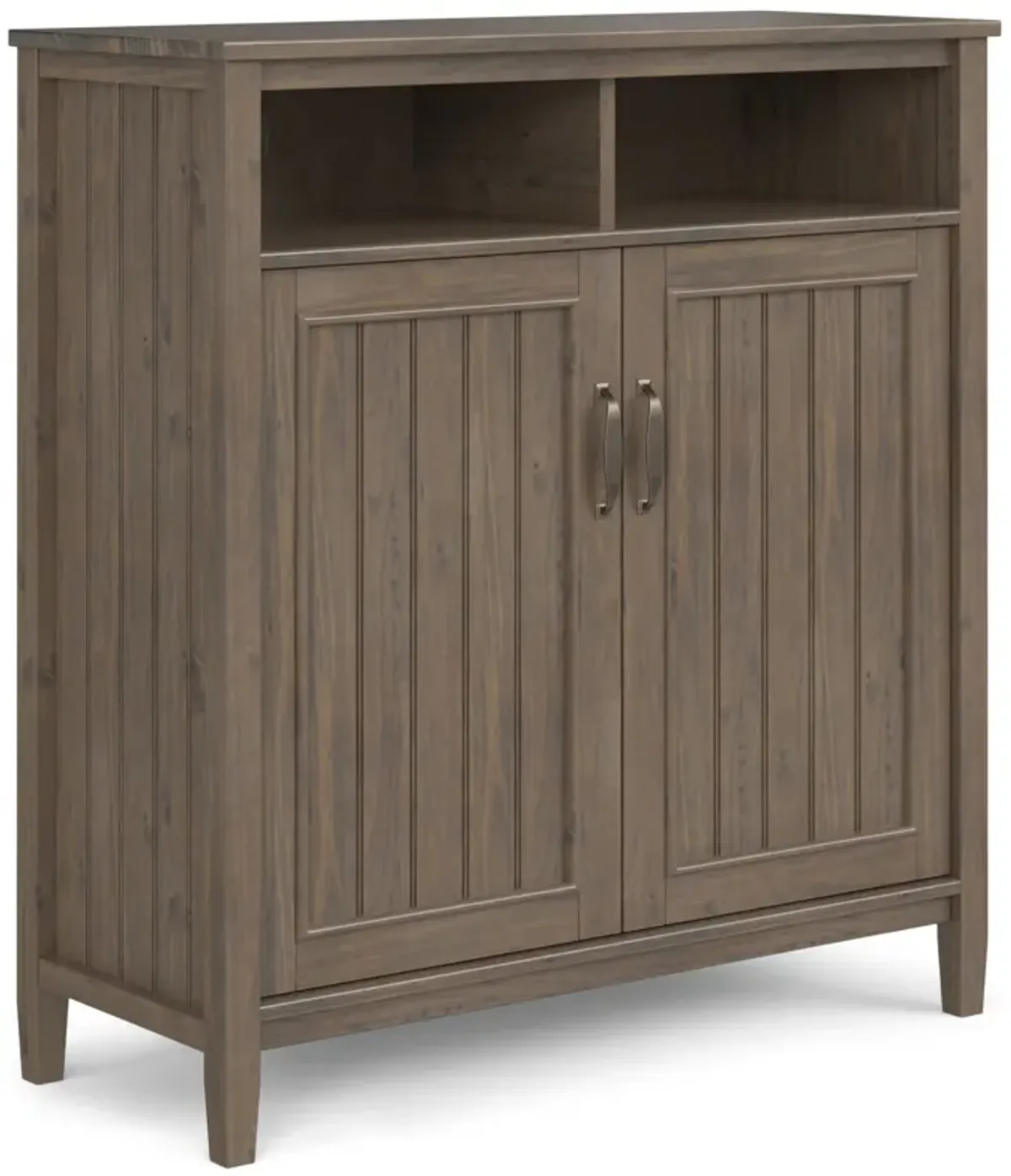 Lev - Medium Storage Cabinet - Smoky Brown