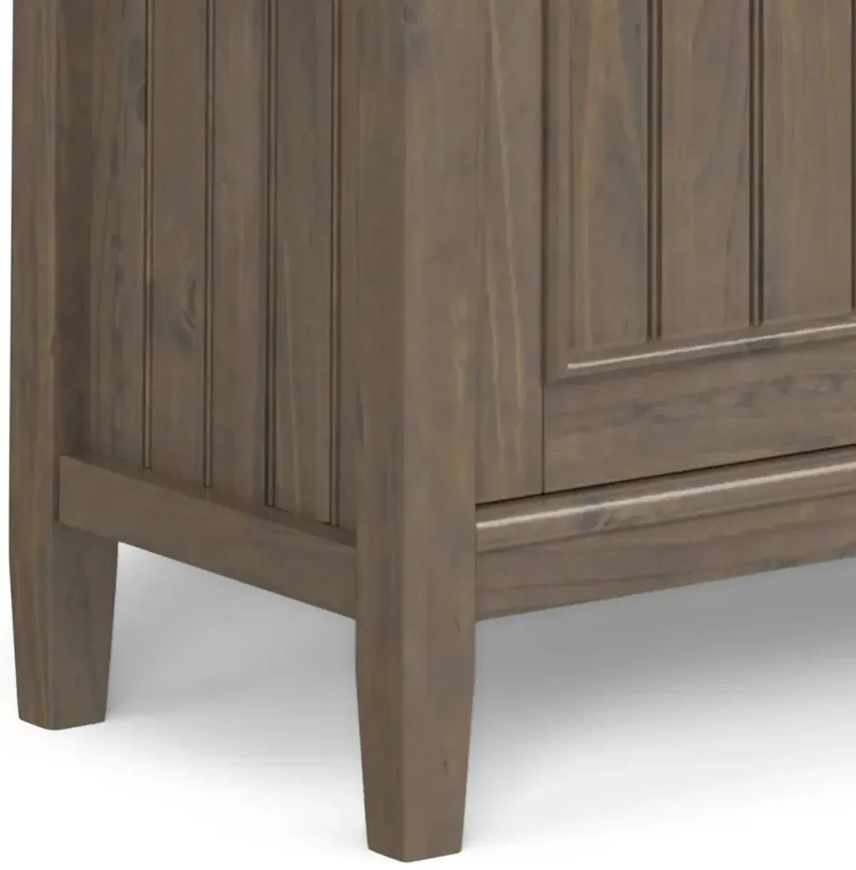 Lev - Low Storage Cabinet - Smoky Brown