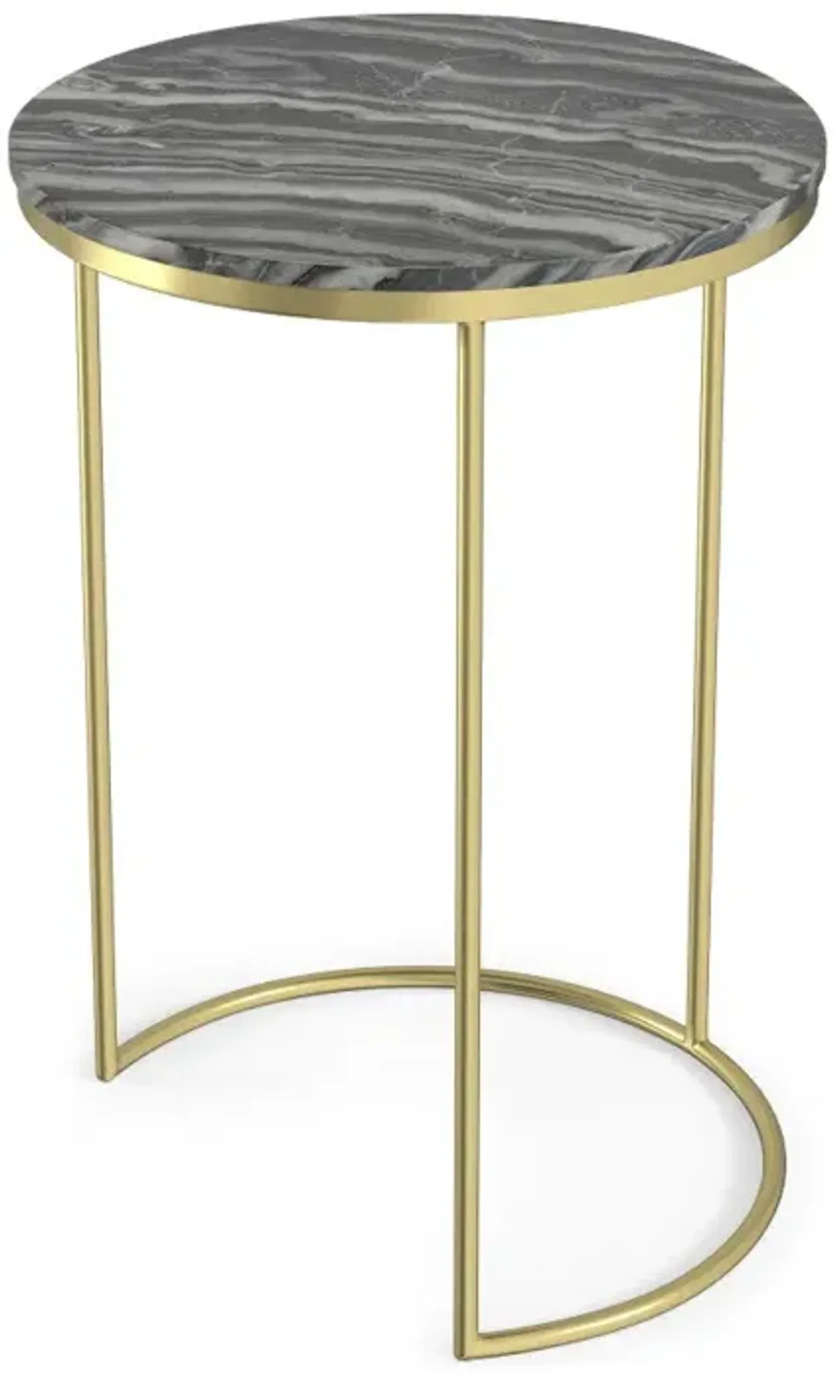 Ashley - 2 Piece Nesting Table - Gold