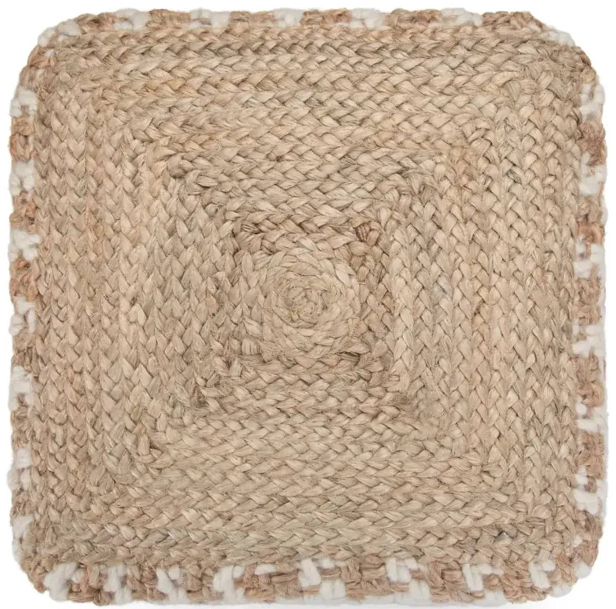 Cullen - Cube Pouf - Natural