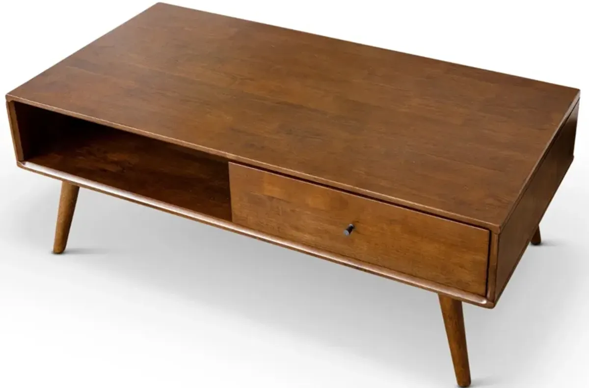 Caroline - Coffee Table - Walnut Brown