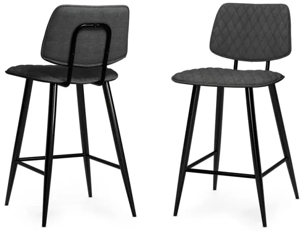 Raya - Upholstered Counter Height Stool (Set of 2)