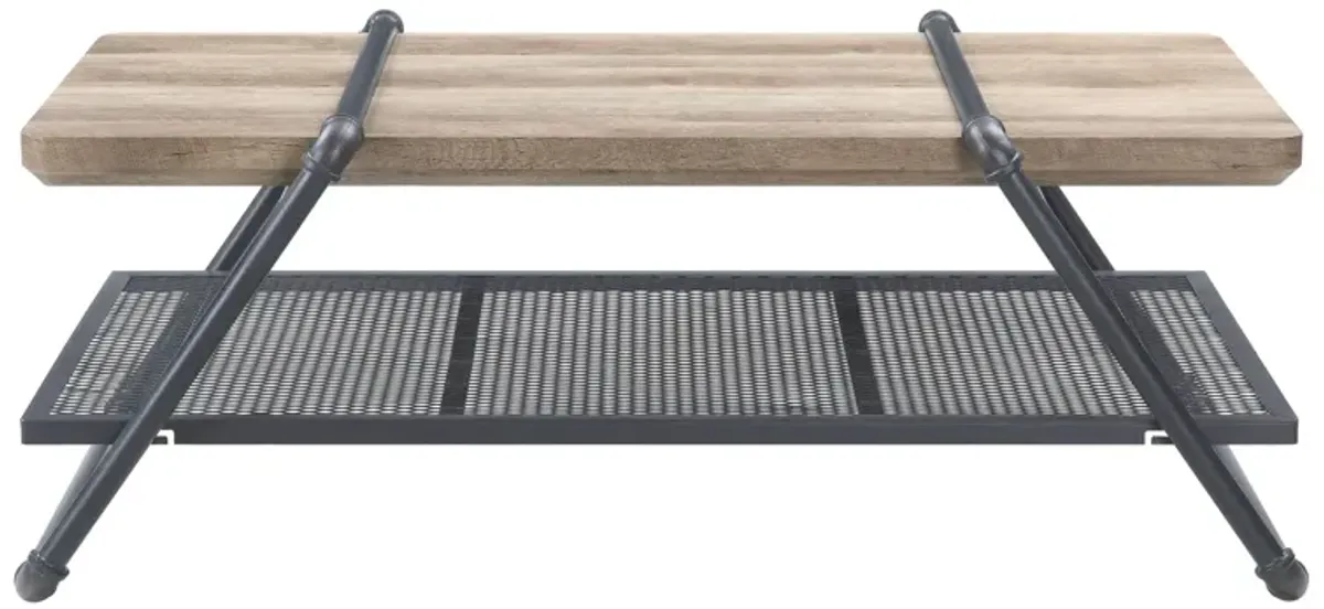 Brantley - Coffee Table - Oak / Sandy Gray