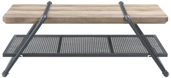 Brantley - Coffee Table - Oak / Sandy Gray