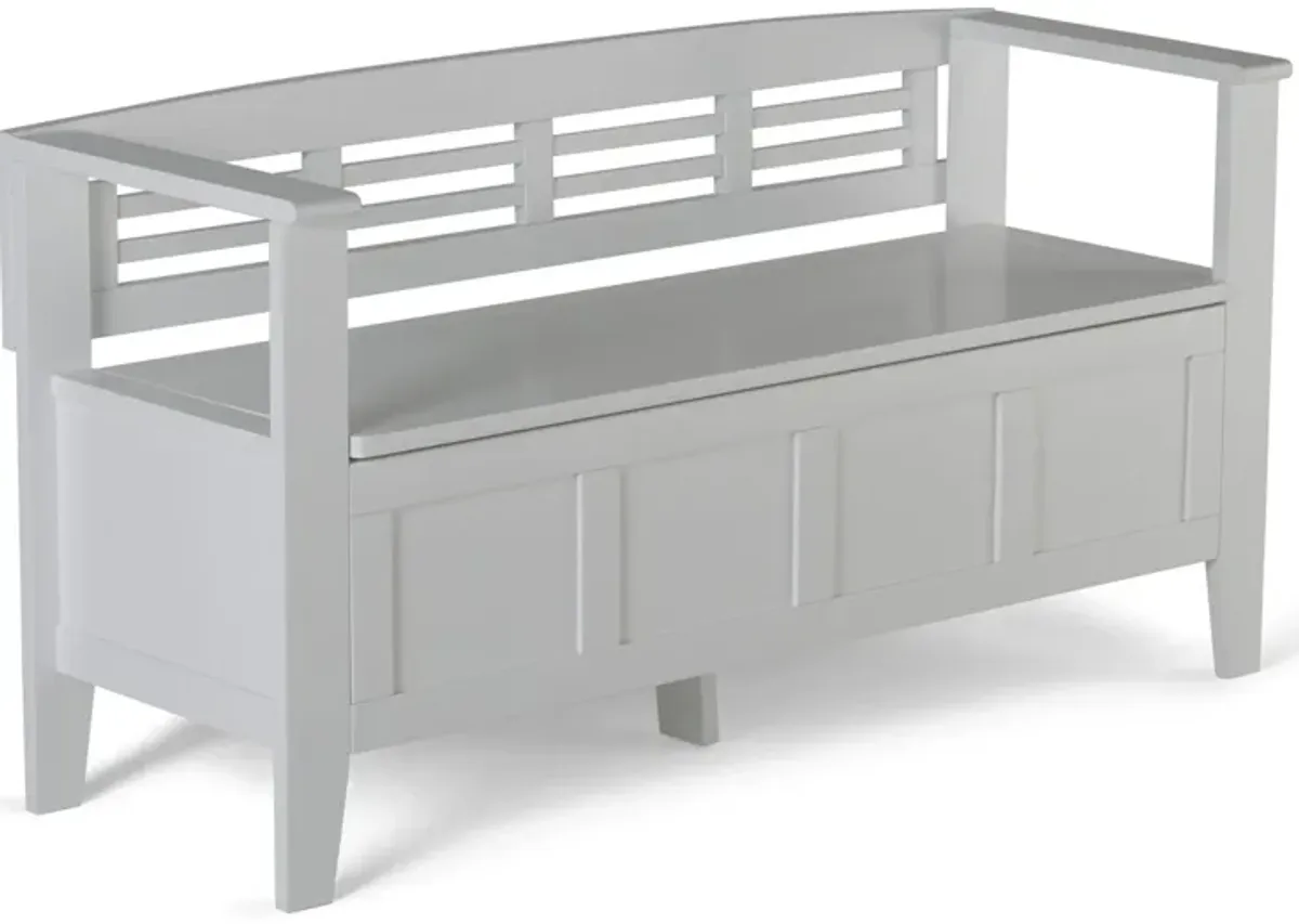 Adams - Entryway Storage Bench Handcrafted