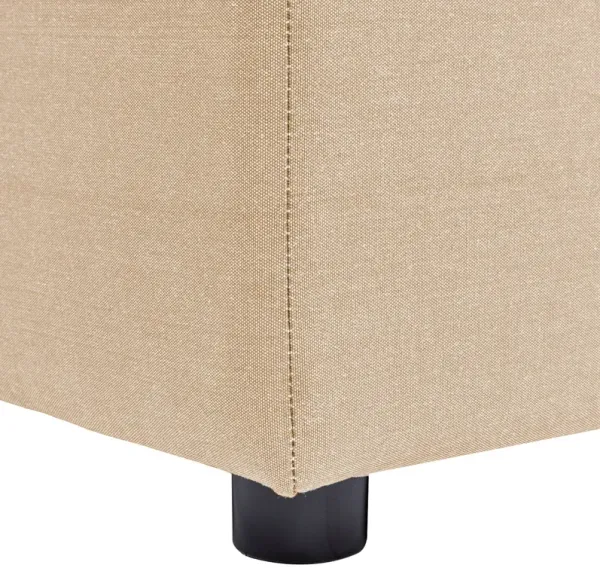 Cleo - Modular Upholstered Deep Seating Patio Armless Loveseat