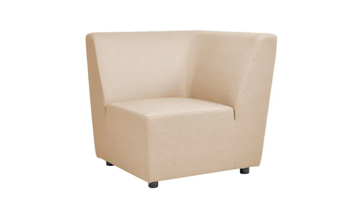Cleo - Modular Upholstered Deep Seating Patio Corner Chair Axroma Olefin