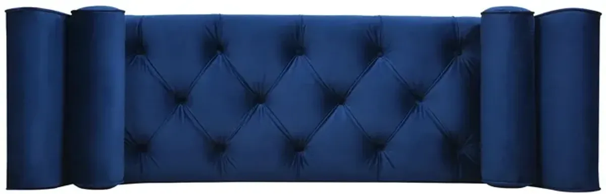 Alma - Tufted Flared Arm Entryway Bench