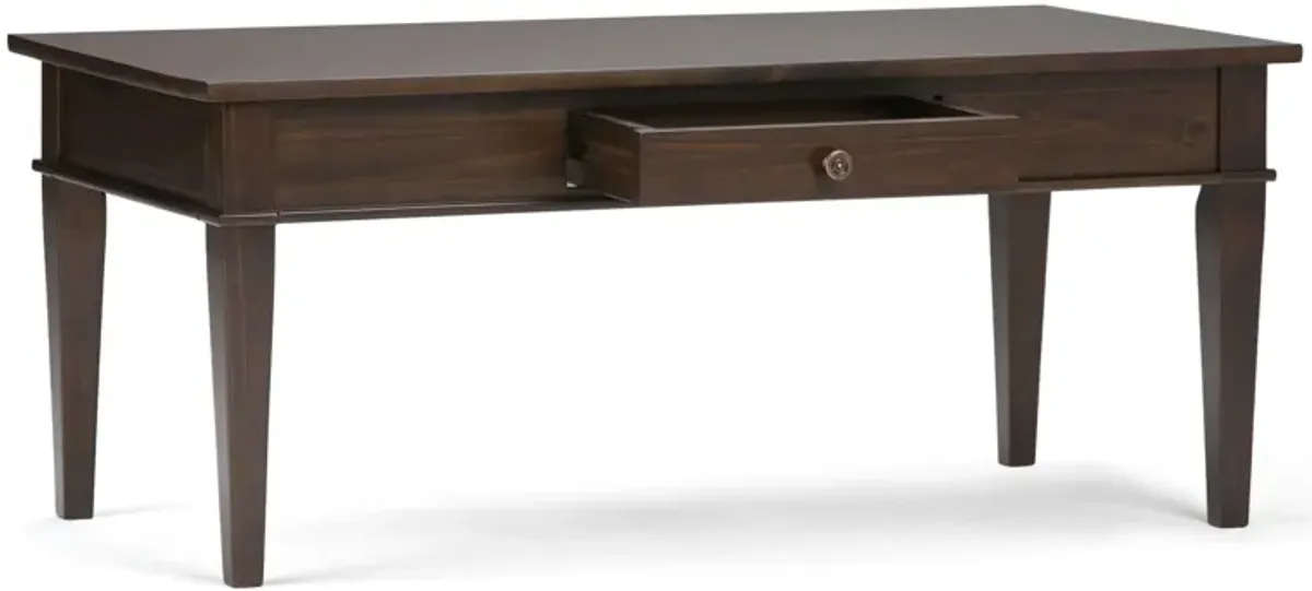 Carlton - Coffee Table - Dark Tobacco Brown