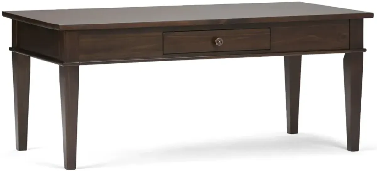 Carlton - Coffee Table - Dark Tobacco Brown