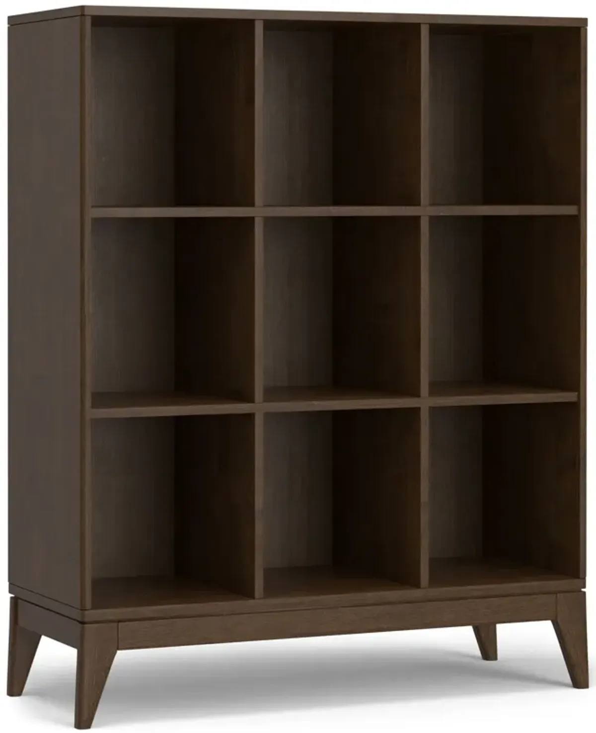 Harper - 9 Cube Storage - Walnut Brown