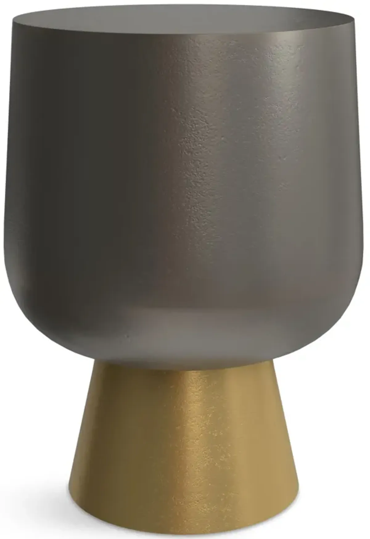 Anthony - Cast Aluminum Side Table - Bronze