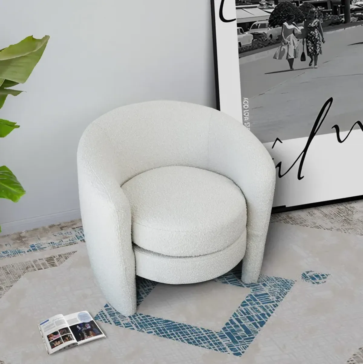 Avalon - Lounge Chair - White