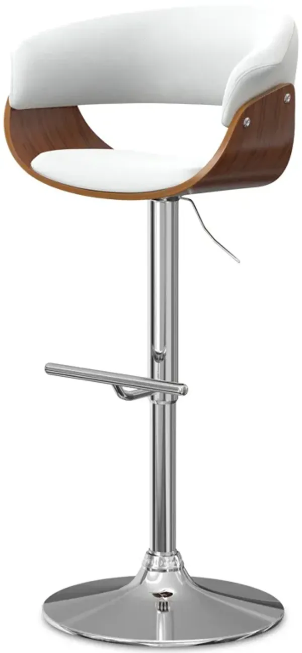 Sheldon - Upholstered Adjustable Swivel Bar Stool
