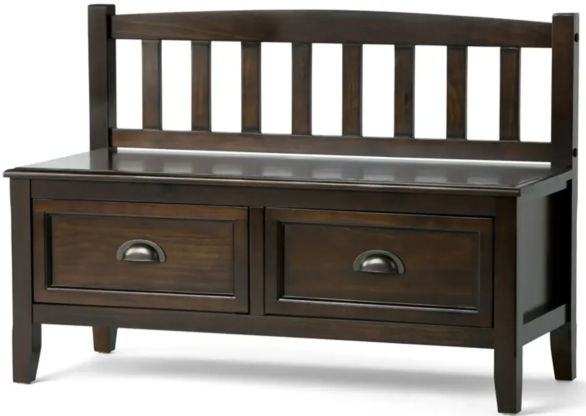 Burlington - Entryway Storage Bench With Drawers