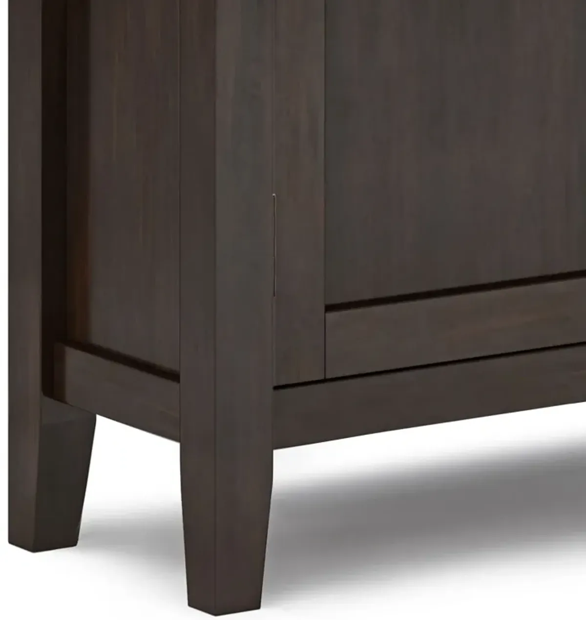 Redmond - Low Storage Cabinet - Brunette Brown