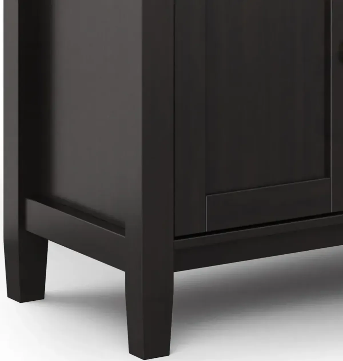 Warm Shaker - TV Media Stand - Hickory Brown