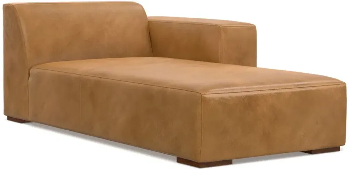 Rex - Right Chaise Sofa Module - Sienna
