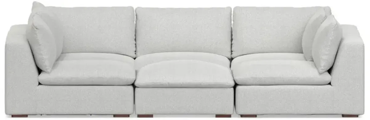 Jasmine - Pit Sectional Sofa - Gray