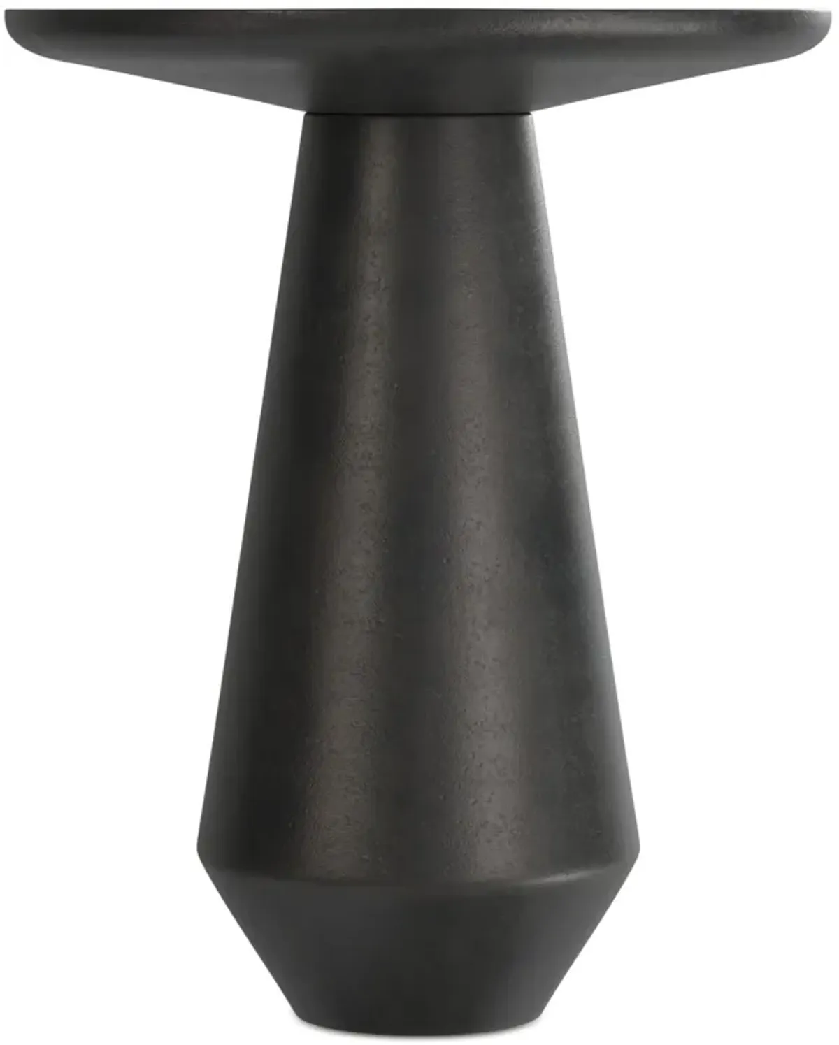 Gloria - Cast Aluminum Side Table - Black