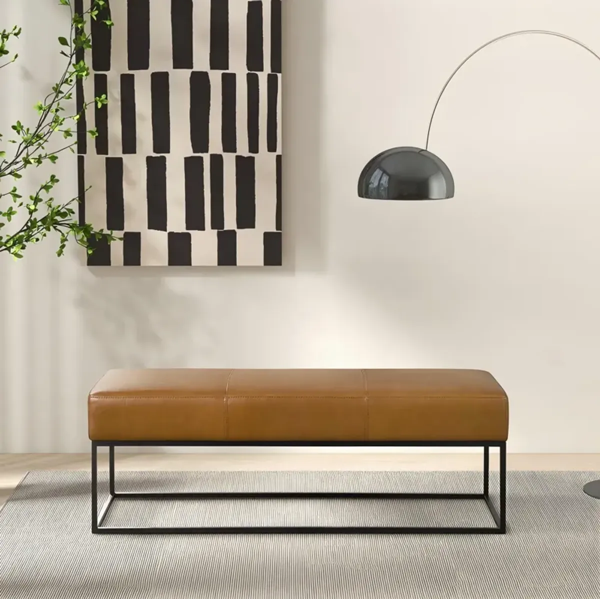 Odessa - Bench - Tan