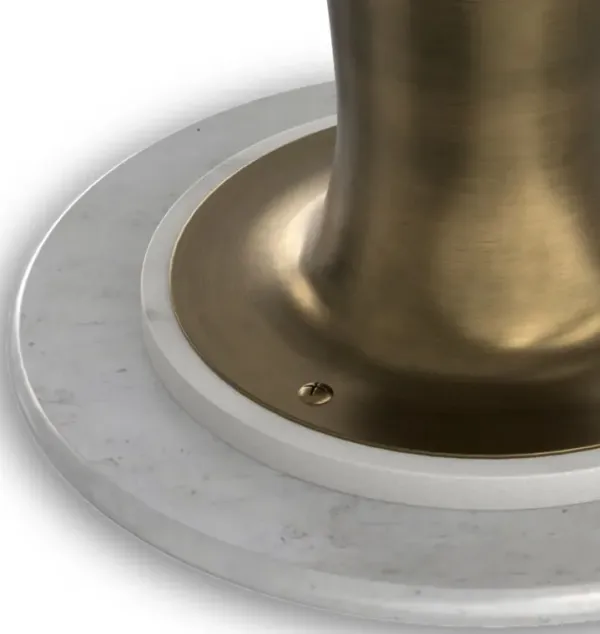 Nicollette - Side Table - Antique Brass