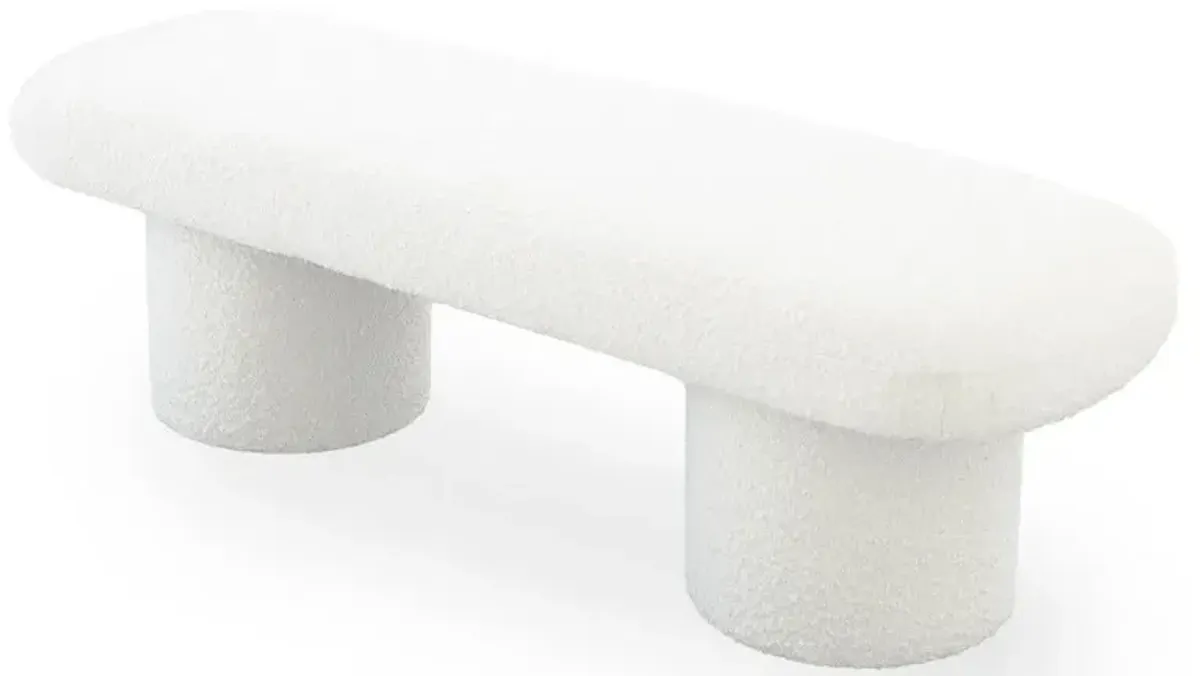 Randolph - Bench - Ivory
