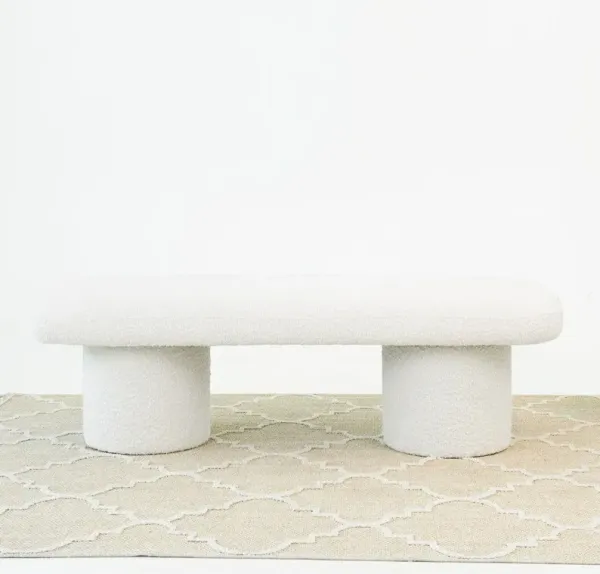 Randolph - Bench - Ivory