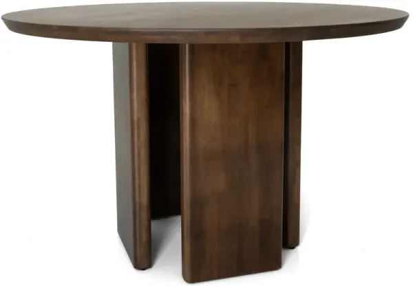 Alden - Round Dining Table - Walnut