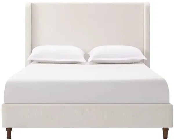 Harper - Tall Headboard Upholstered Bed / High Headboard / Elegant Simplicity / No Box Spring Needed