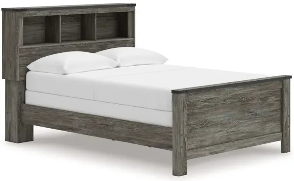 Frandern - Bookcase Panel Bed