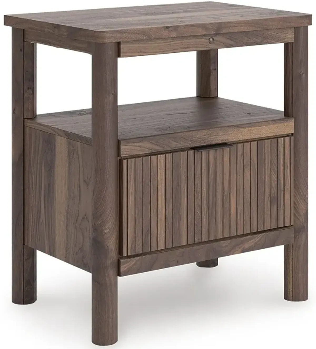 Pamytta - Brown - One Drawer Night Stand