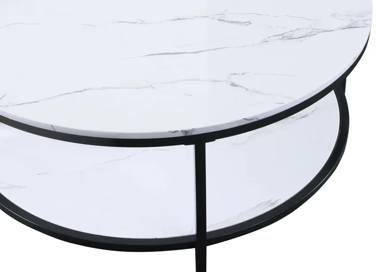Valerie - Table Set (Coffee & 2 End Tables) - White