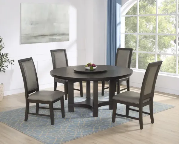 Jeffries - 5 Piece Dining Room Set - Espresso