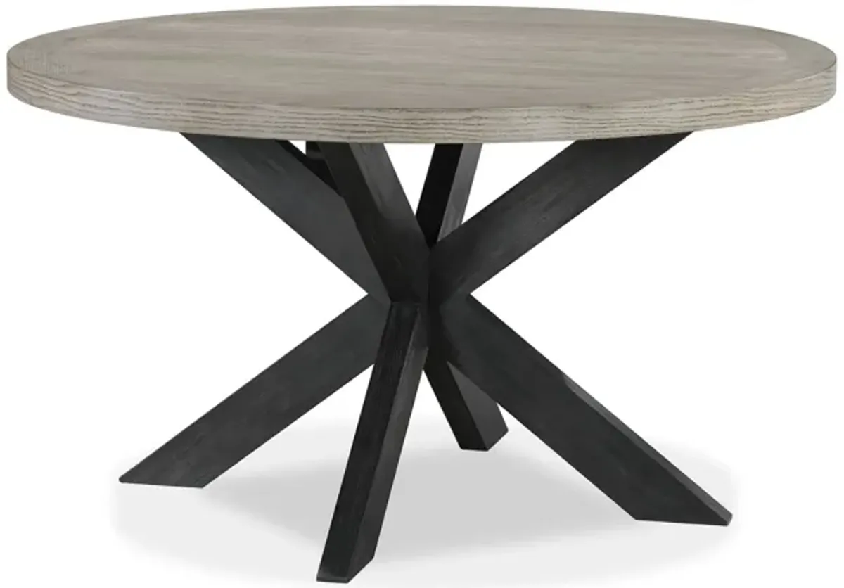 Stevens - 5 Piece Dining Room Set - Charcoal / Gray