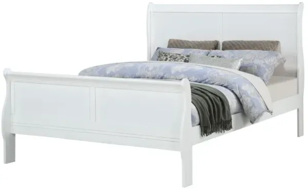 Louis Philip - California King Bed - White