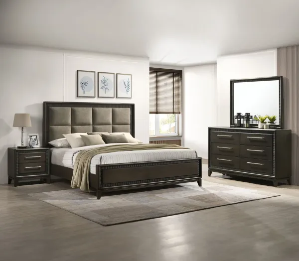 Saratoga - Upholstered Bedroom Set