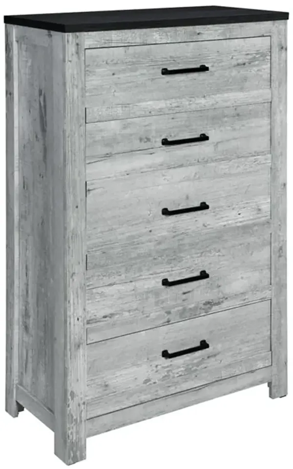 Kicks - Chest - Gray Wash