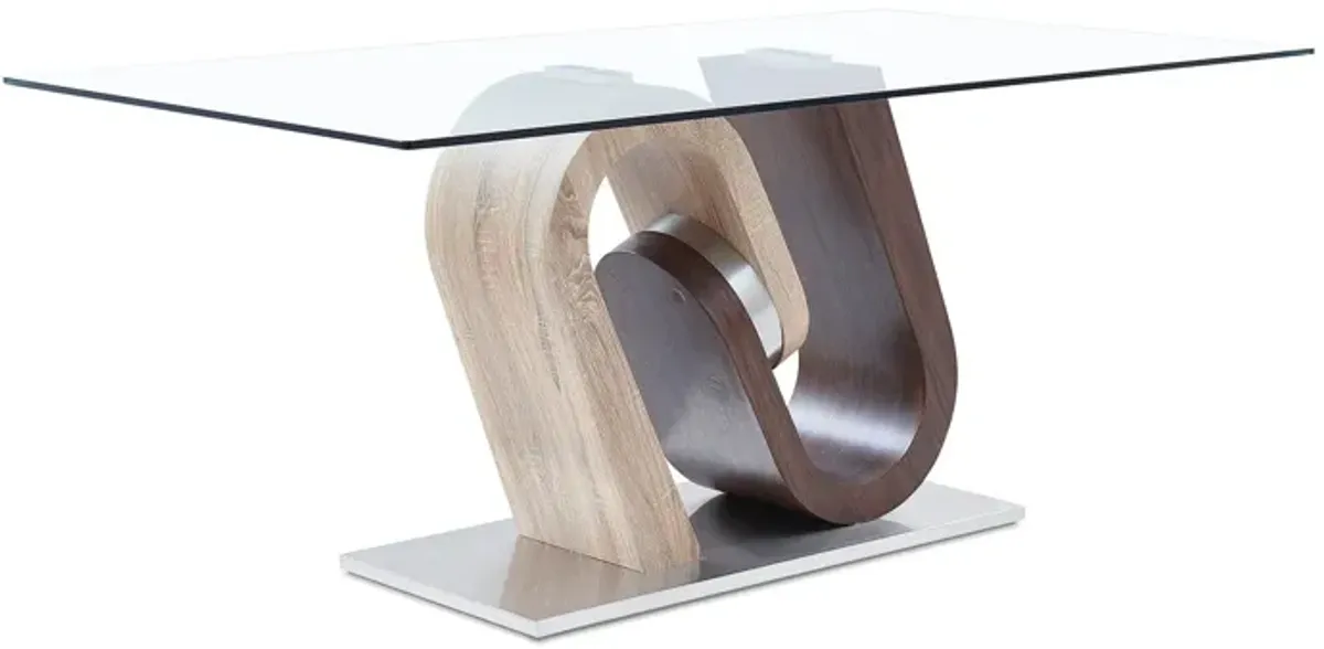Tony - Dining Table - Brown / Beige