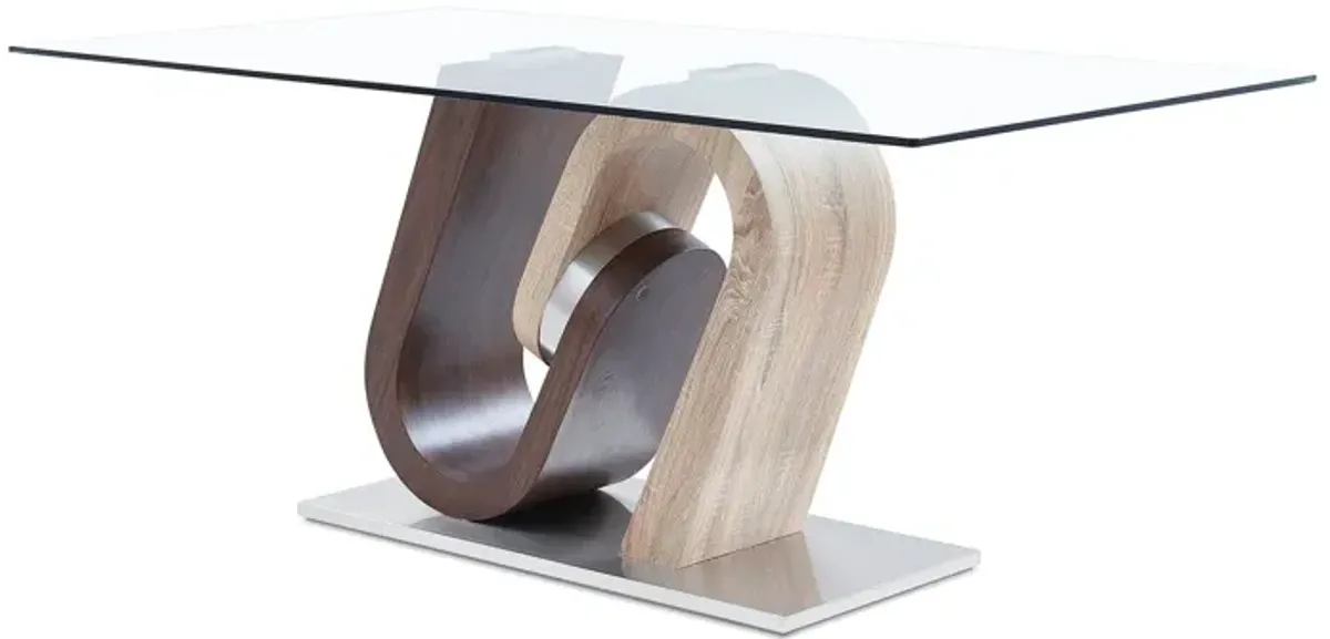 Tony - Dining Table - Brown / Beige