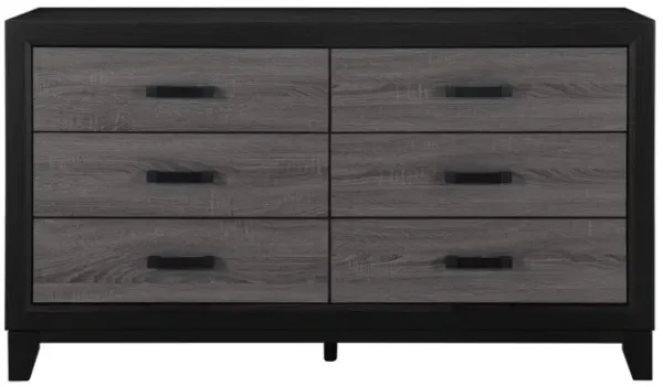 Soluto - Dresser - Gray / Black