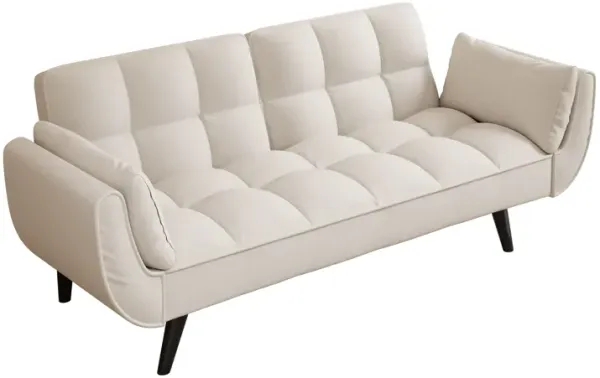 Sofa Soft Two Armrests Throw Pillow Pillow Comfortable Fit Apartment Bedroom Small Space