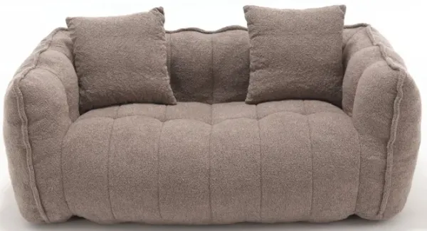 Cozy Beanbag Chair With High Resilience Foam Core For 2