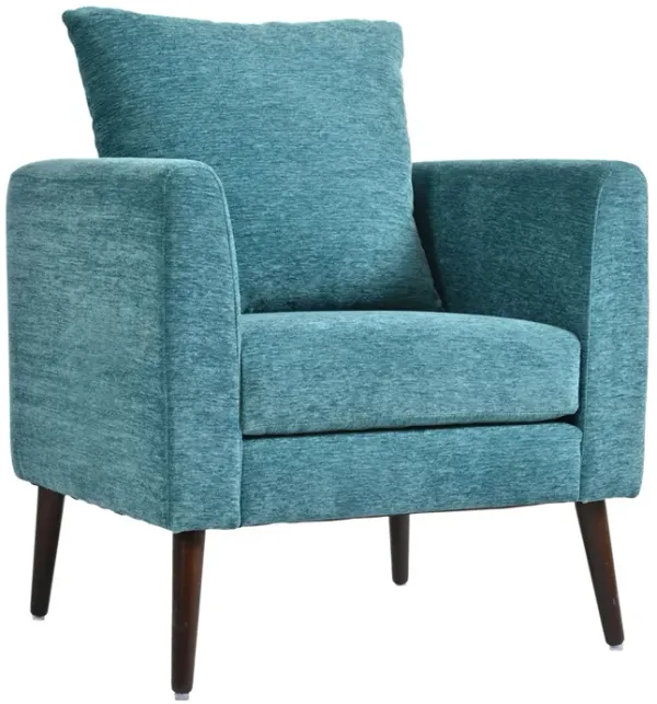 Modern Accent Upholstered Armchair With Pillow
