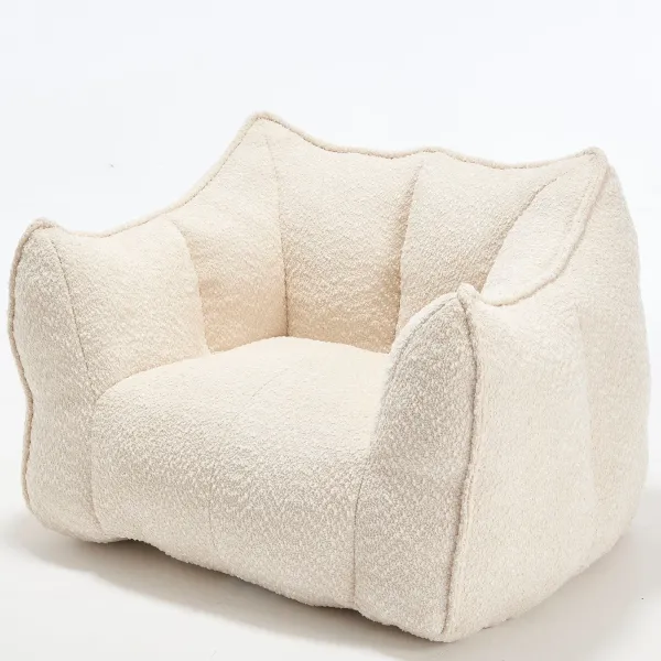 Comfortable Chenille Sofa Chairs With Highly Resilient Foam For Living Rooms And Bedrooms