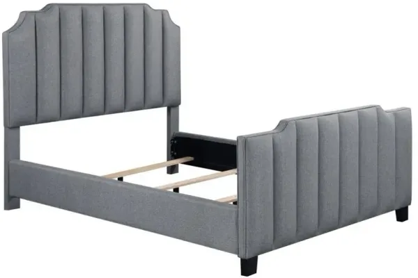 Fiona - Upholstered Panel Bed