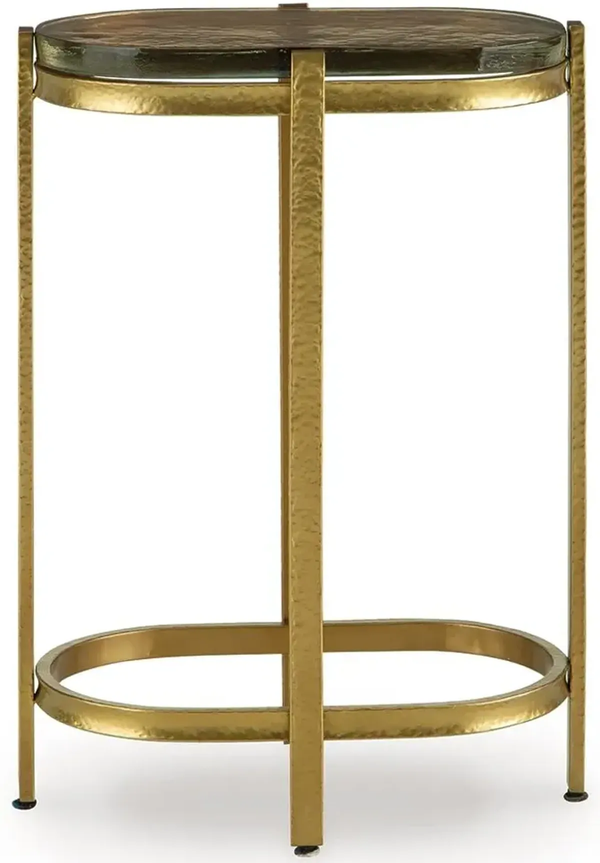 Porterville - Gold Finish - Accent Table