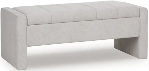 Akselman - Gray - Storage Bench