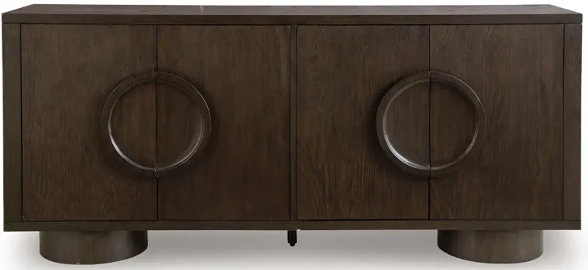 Veeda - Dark Brown - Accent Cabinet